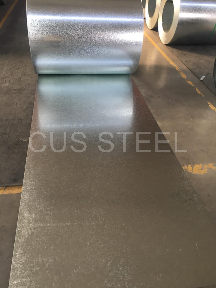 Zink Finished Steel Coil Strip/ASTM653 Full Hard Galvanized Coil