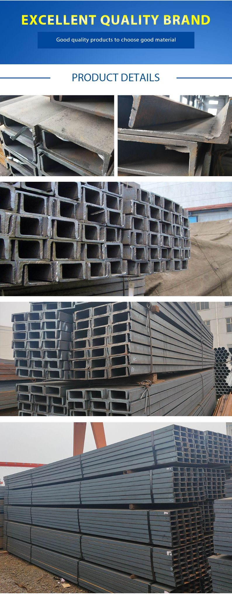 Steel Channel Galvanized Steel Channel Dimensions