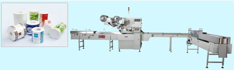 Toilet Roll Paper Single Roll Wrapping Machine