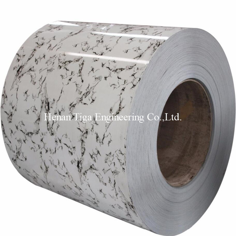 PVC Film Color Coated PPGI Prepainted Galvanized Steel Roll