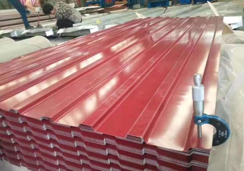 Wearhouse Building Material Roofing Sheet Gi Galvanized Corrugated Sheet