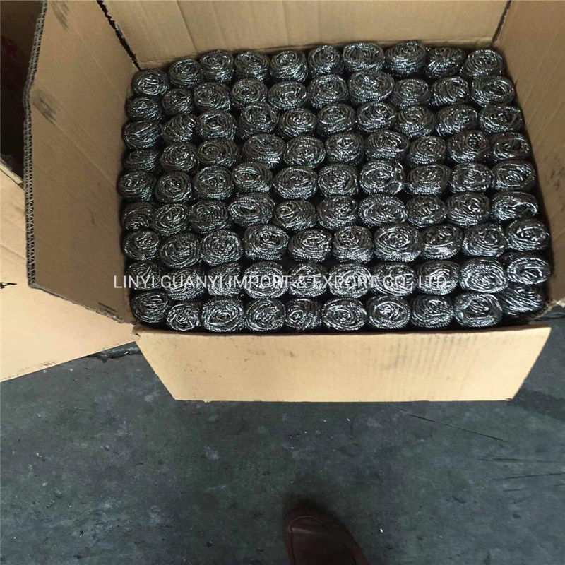 Galvanised Galvanized Metal Mesh Pot Scourer