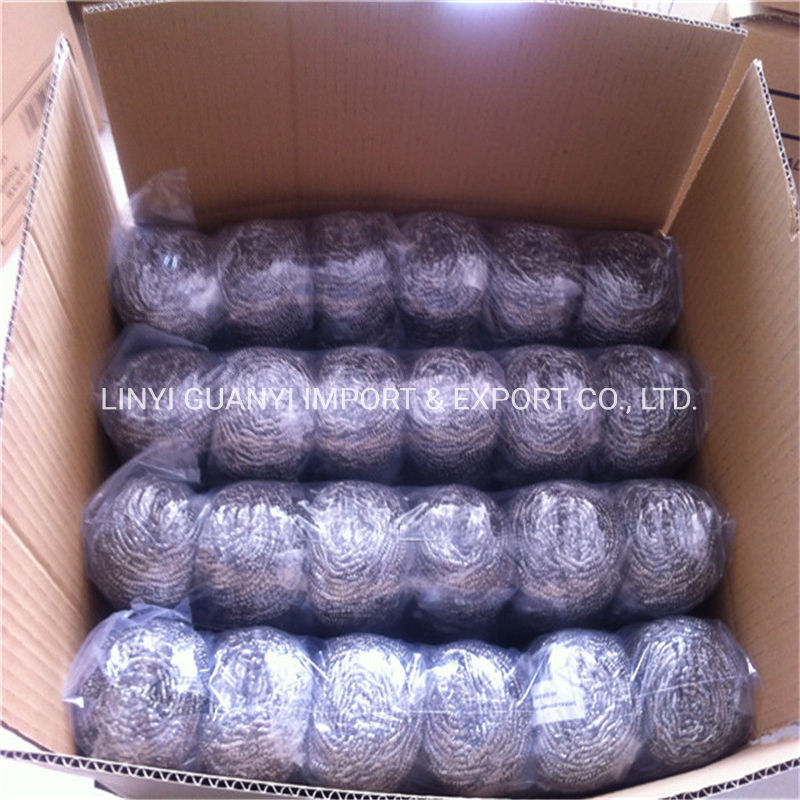 Galvanised Iron Zinc Metal Pot Mesh Scourer Iron Sponge