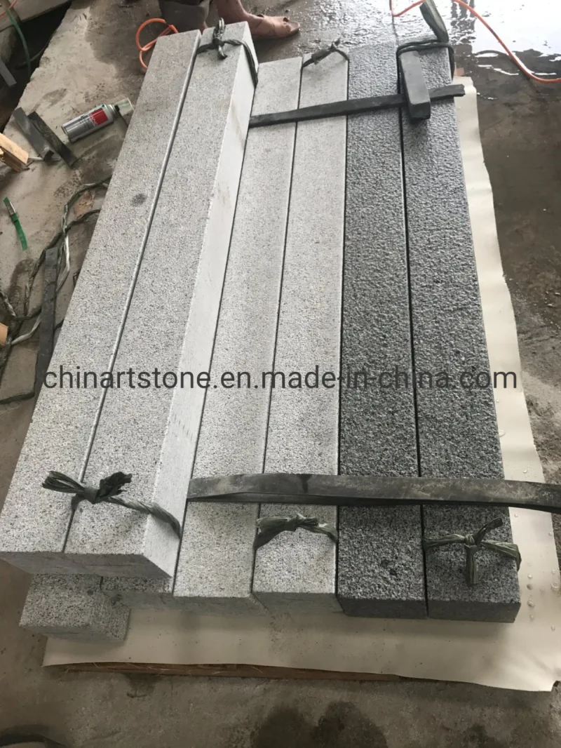Polished Granite Wall Fence Stone for Villa, Park, Garden