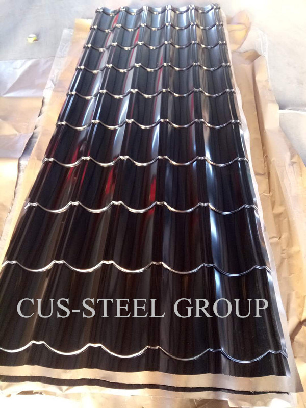 Glazed Galvanized Roof Sheet /Color Corrugated Roof Sheet