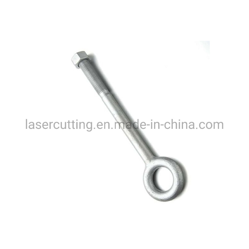 Hot DIP Galvanized Carbon Steel Forged Regular Nut Eye Bolt