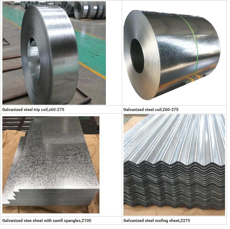 Dx51 Zinc Coated Cold Rolled/Hot Dipped Galvanized Steel Plate