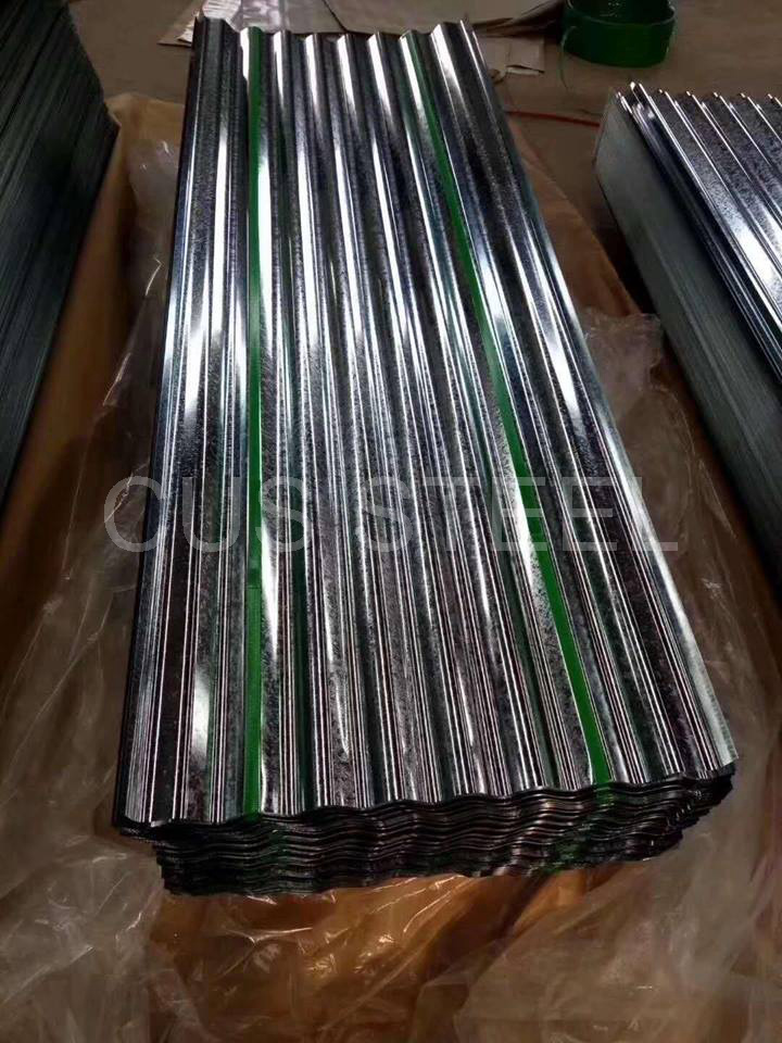 Zinc Coated Water Waved Steel Plate/Galvanized Corrugated Iron Roof