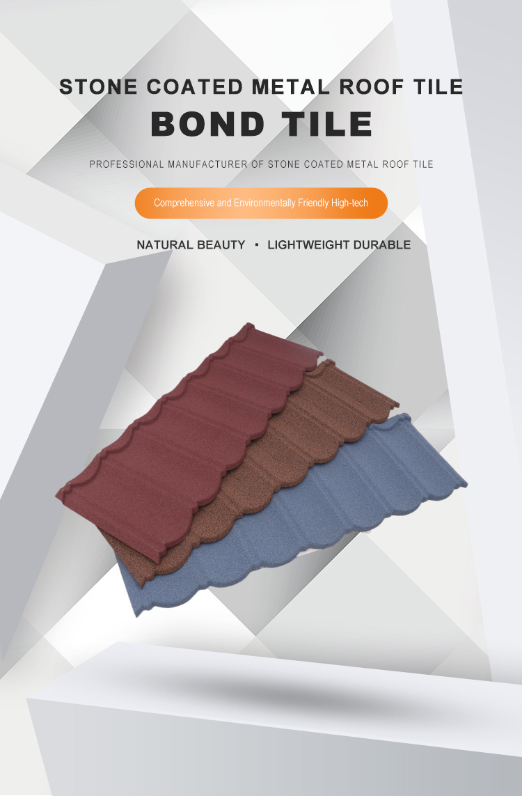 Fireproof Roofing Sheet Metal Roof Tiles