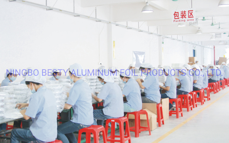 China Supplier Catering Aluminium Foil, Silver Aluminium Foil Paper, Food Packing Household Aluminium Foil