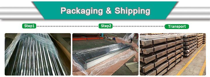 650-1250mm Galvanized Corrugated Sheet Metal Supplier From China