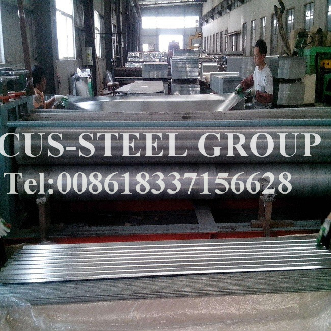 Hot-Dipped Zinc, Gi, Galvanized Steel Corrugated Galvanized Zinc Roof Sheets