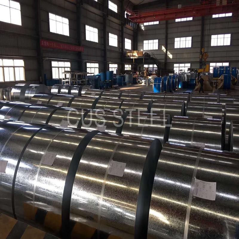 SGCC Regular Spangle Galvanized Steel Roll/Zero Spangle Gi Coil