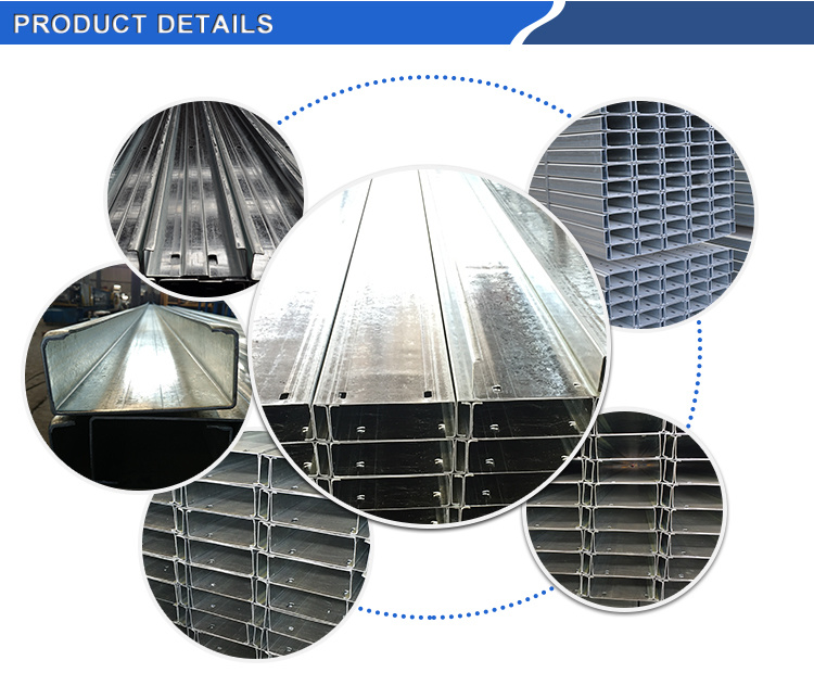 Metal Stainless Steel Channel Galvanized C Channel Steel Price for Construction