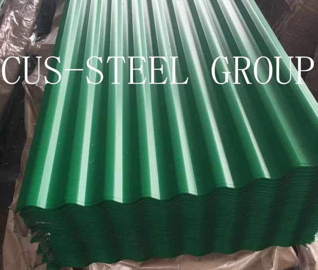 Color Coated Galvanized Steel Plate/Prepainted Corrugated Iron Roof Plate