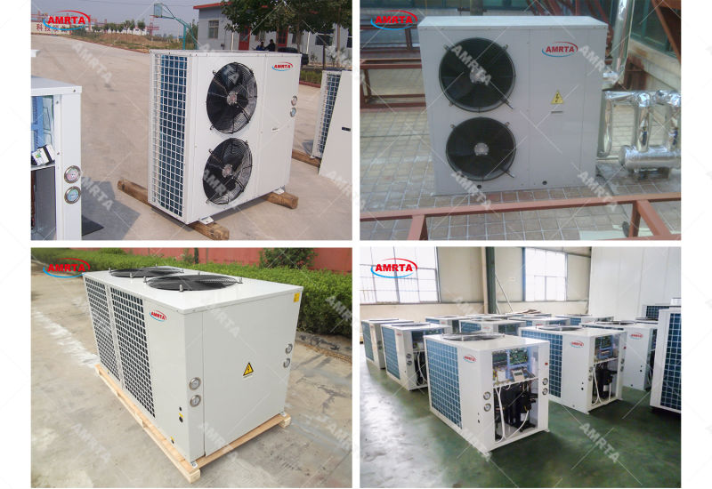 PLC Industrial Air Cooled Chiller for Beverage Packaging with Galvanised Metal