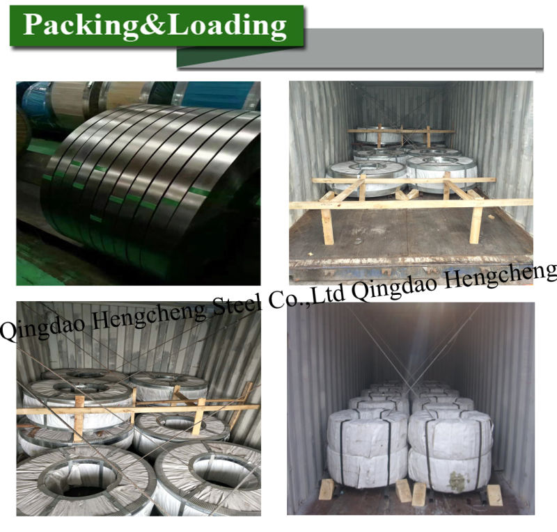 S350gd Dx53D G550 Galvanized Steel Tape Zinc Coated Steel Belt