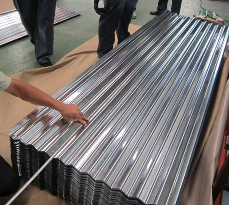 Roofing Sheets 24 Gauge Aluzinc Galvalume Corrugated Roofing Sheet for Warehouse