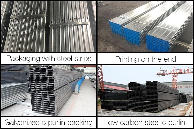 "C" Shaped Steel Channels/Purlin for Sale