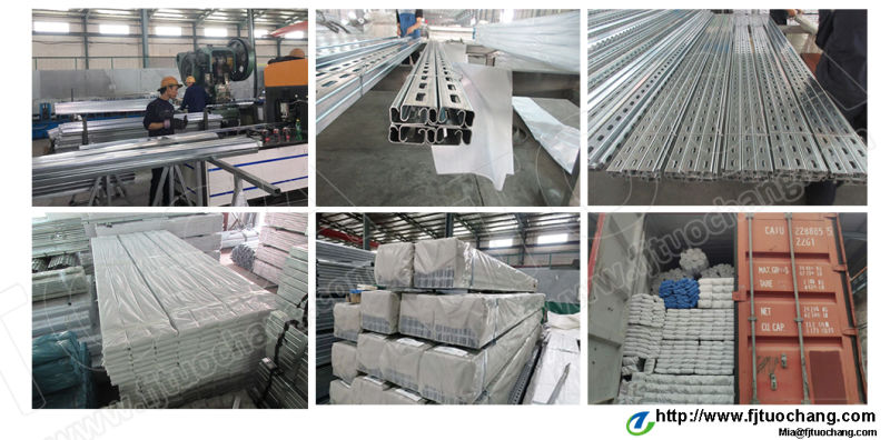 Hot Dipped Galvanized Steel Unistrut Channel