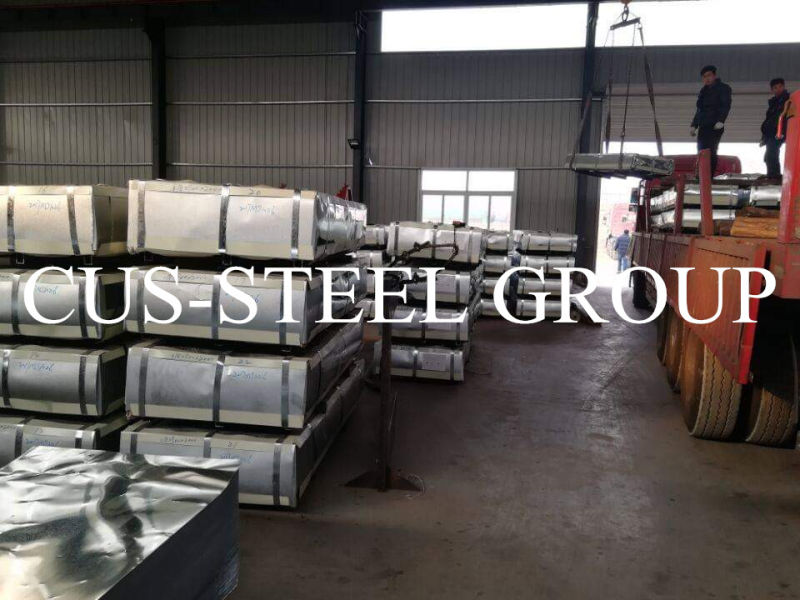 Prepainted Galvanized Roofing Plate PPGI Corrugated Steel Sheet From Shandong