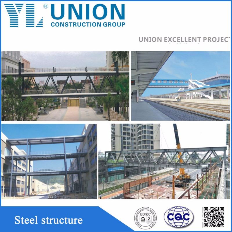 Prefab Large Span Steel Roof Structure Warehouse Building Construction Galvanized Steel Roof Construction