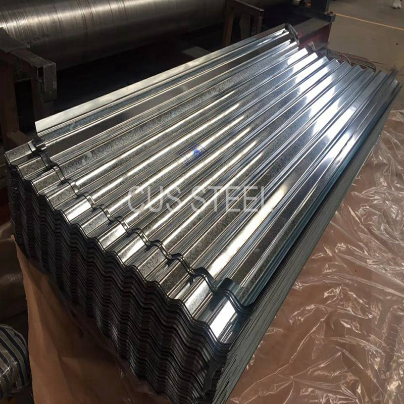 Zinc Coated Water Waved Metal Roof Plate/Galvanized Corrugated Sheet