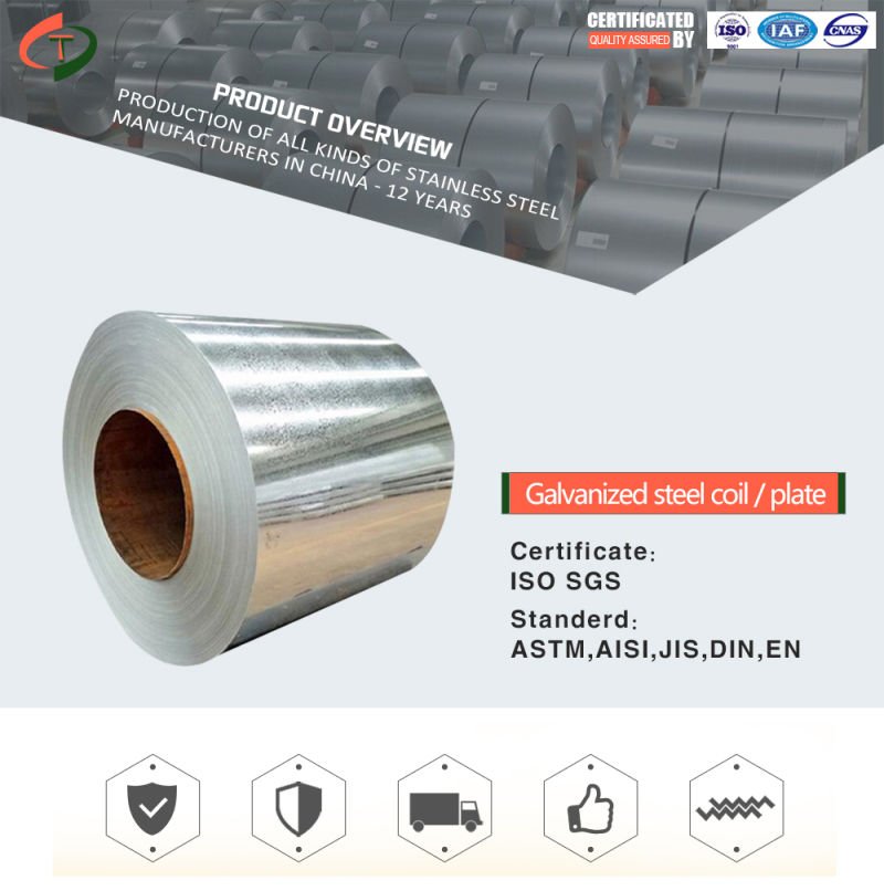 914mmx0.18mm Hot Dipped Galvanized Steel Strip in Coils Galvanized Steel Coil