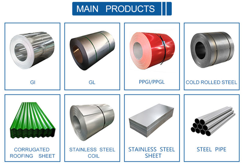 SGCC 0.12-1mm Corrugada Galvanizada Lamina PARA Techo