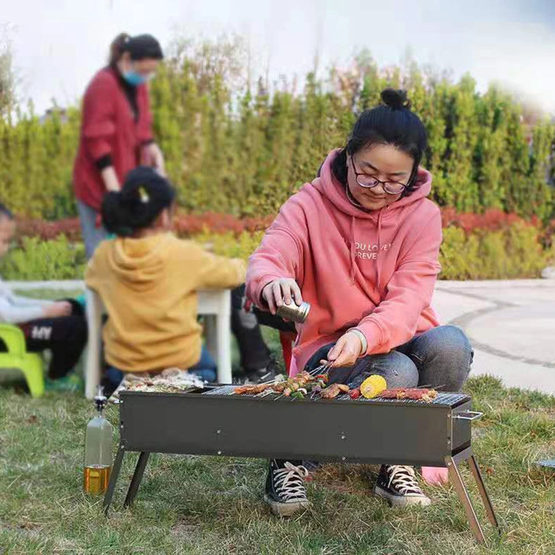 50 / 20 / 35 Folding Cold Rolled Steel Barbecue