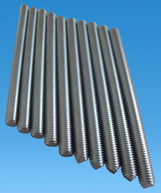 DIN975 Thread Rod Galvanized Zinc Plated From Yongnian Gi