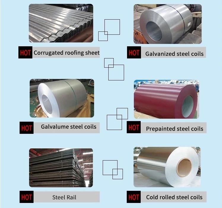 Zero Spangle Galvanized Metal Sheet Z275 Zinc Coating Galvanised Coil