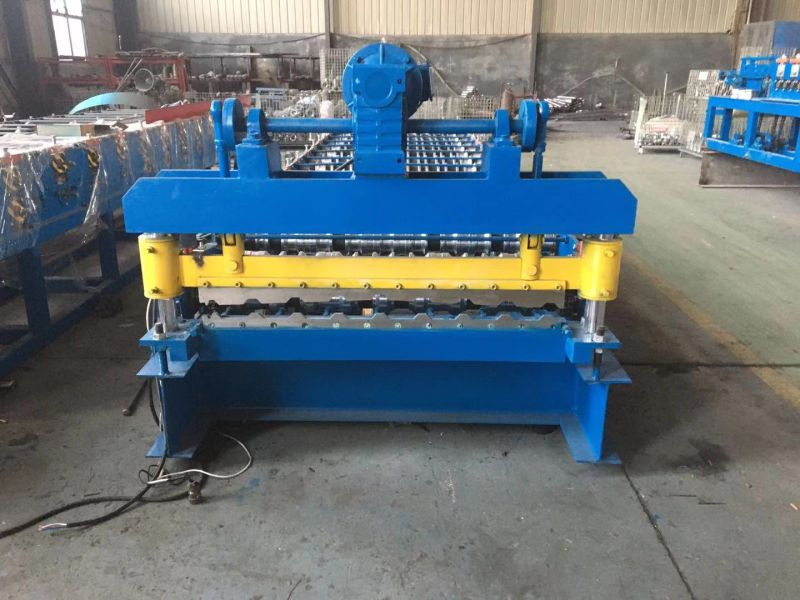 1080mm Trapezoidal Sheet Roof Metal Sheet Roll Forming Machine