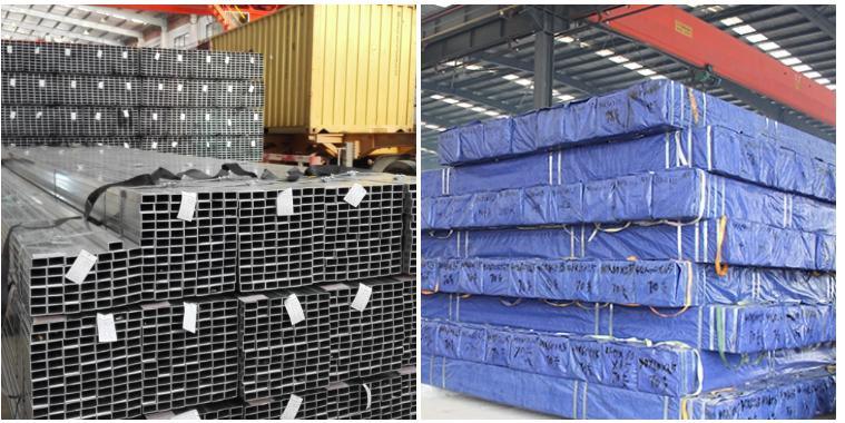 100X100mm Square Hollow Section Galvanized Pipe Steel Gi Steel Tube Price