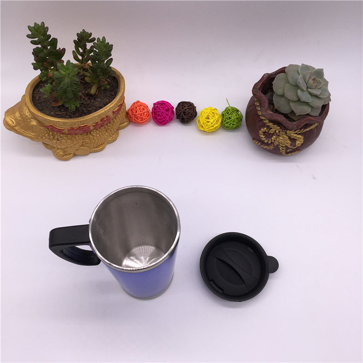 Wholesale 14oz Outer Plastic Inner Steel Travel Mug (SH-SC13)