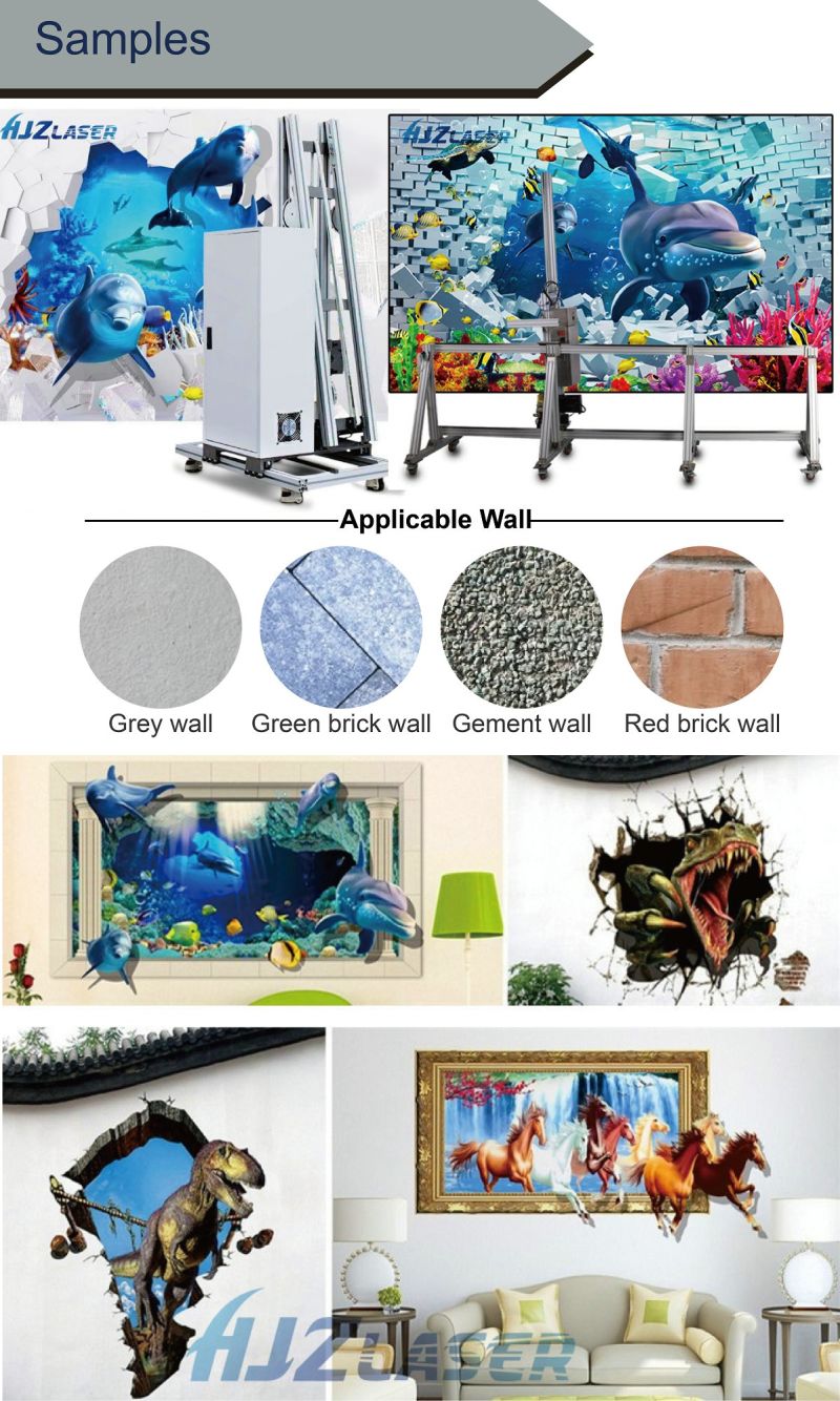 3D 5D Wall Printing Machine Wall Printer Robot for Cultural Wall