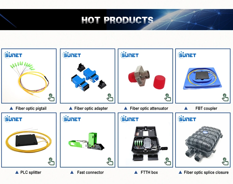 China Manufacturers PLC Optical Fiber Splitter