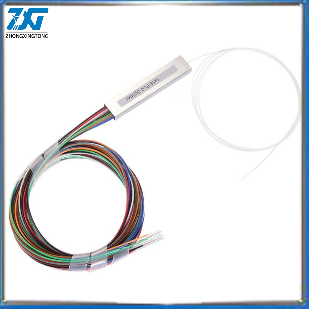 Fiber Optical PLC Splitter 1X8 Mini Module Type Colo Cable Splitter