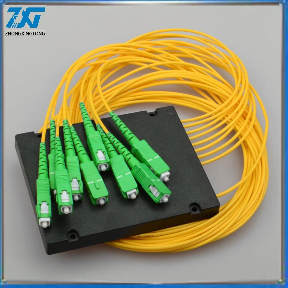 1X4 Fiber Optic Splitter Coupler Singlemode 1: 16 Fiber Optic PLC Splitter 1X16 Fiber Optic Splitter