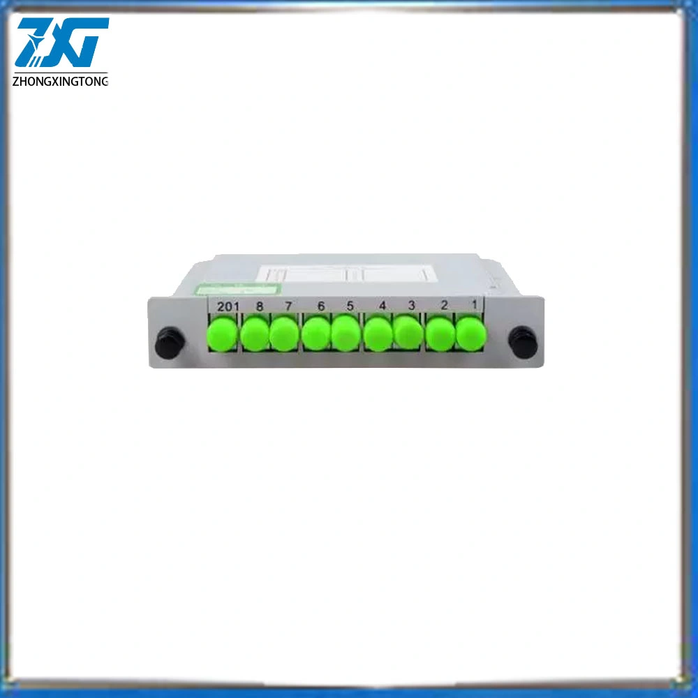 1X16 PLC FC APC Fiber Optic Splitter Cassette Box