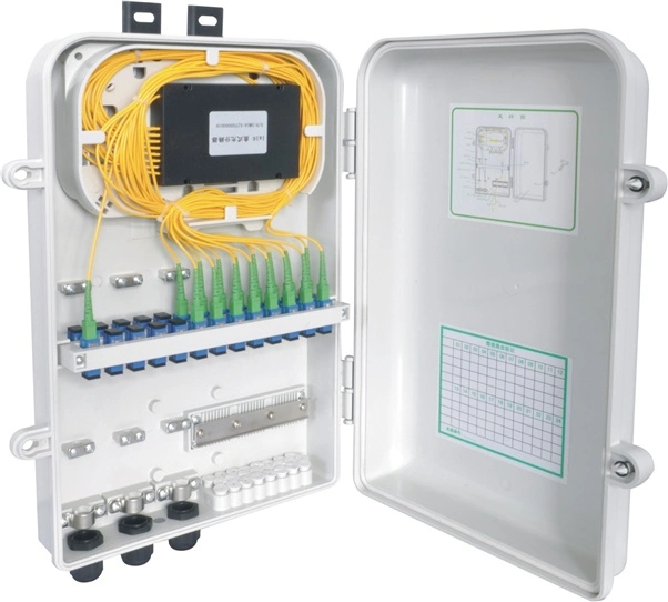 ABS Box FTTH 1 to 16 Sc Upc PLC Gpon Splitter Module