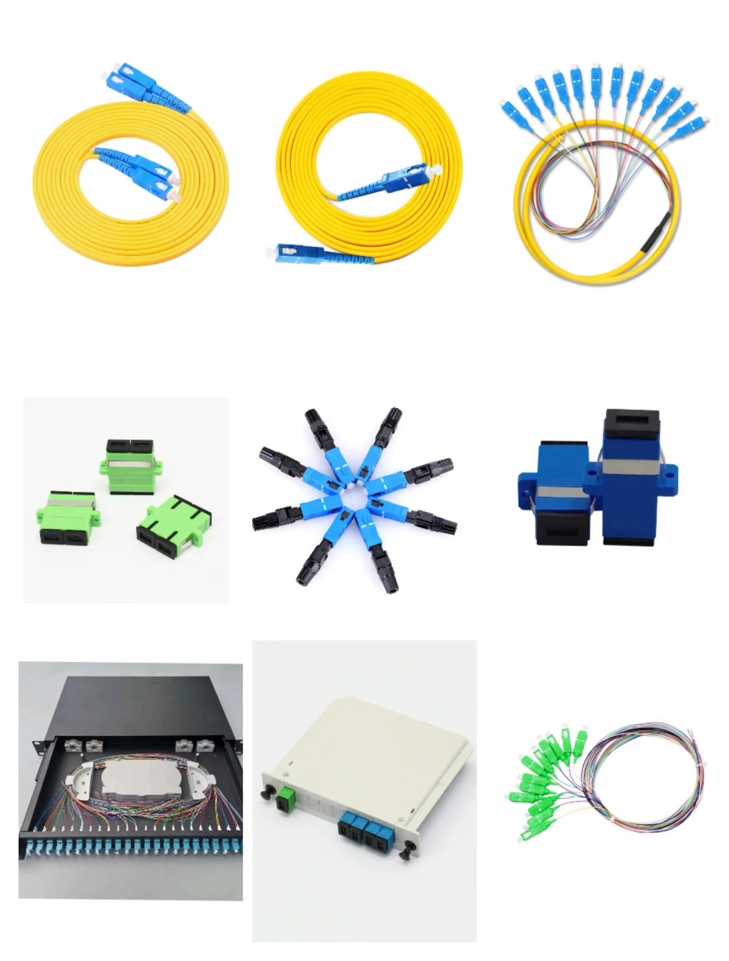 Low Insertion PLC Splitter for G657A Fiber Optic Cable 1*2 Mini Type Optical Splitter