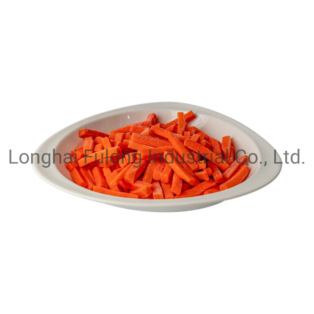 Competitive and Good Quality IQF Carrot Frozen Carrot Diced Carrot Sliced Carrot Strips