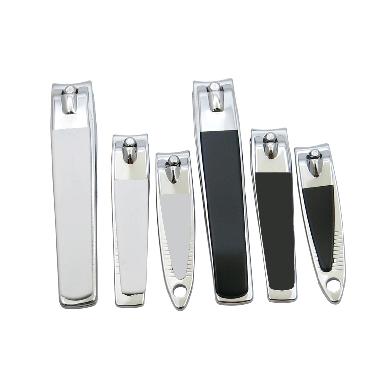 Carbon Steel with Fluorescent Rubberized Paint for Home Used Nail Cutter with Nail File Nail Clippers