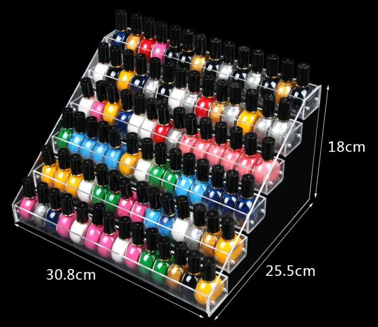 Acrylic Nail Polish Display Stand Customized Nail Polish Bottle Holder