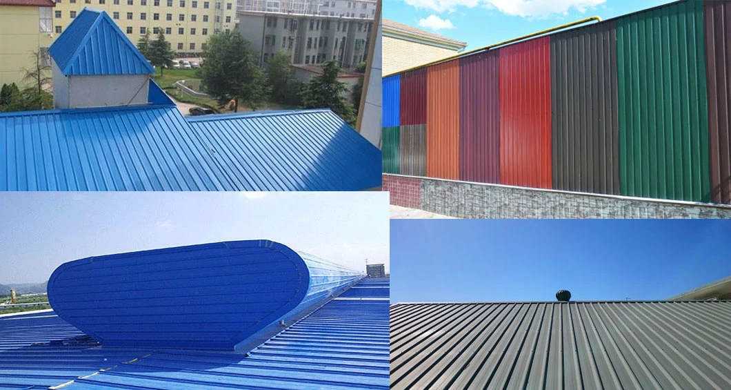 Building Material Roofing Tiles, Color Coated Galvanized Steel Roofing Tiles