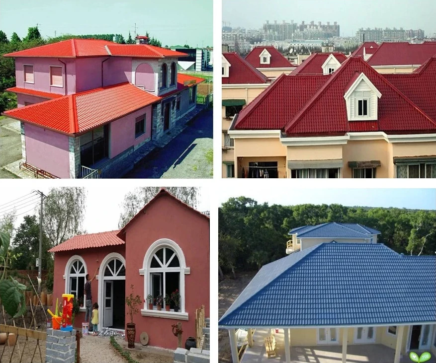 High Quality Roof Sheets Cheap Building Materials ASA Synthetic Resin Roof Tile Prices