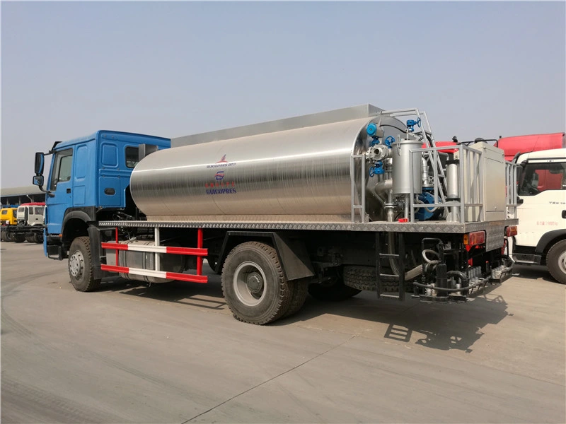 4X2 Asphalt Bitumen Truck Road Construction Paver Asphalt Tank Asphalt Bitumen Sprayer Truck for Sale