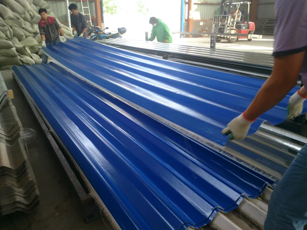 Building Material Roofing Tiles, Color Coated Galvanized Steel Roofing Tiles