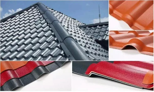 High Quality Roof Sheets Cheap Building Materials ASA Synthetic Resin Roof Tile Prices